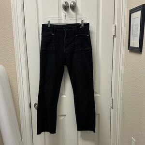 Uniqlo Men's Straight Black Jeans